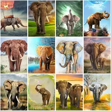 DIY Elephant 5D Diamond Painting Cross Stitch Full Round Drill Animal Diamond Embroidery Mosaic Kits Wall Art Home Decor
DIY Elephant 5D Diamond Painting Cross Stitch Full Round Drill Animal Diamond Embroidery Mosaic Kits Wall Art Home Decor