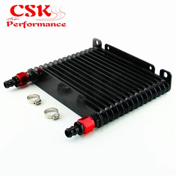 10-AN 32mm Aluminum 15 Row Engine/Transmission Racing Oil Cooler w/ Fittings Black
10-AN 32mm Aluminum 15 Row Engine/Transmission Racing Oil Cooler w/ Fittings Black