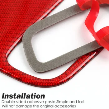 2pcs Carbon Fiber Red Interior Reading Light Cover Trim For Chevrolet Camaro 2016-2020 Car Interior Decoration Accessories
2pcs Carbon Fiber Red Interior Reading Light Cover Trim For Chevrolet Camaro 2016-2020 Car Interior Decoration Accessories