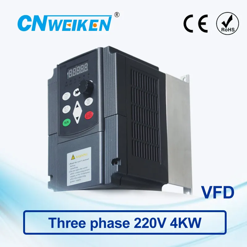 WK600 Vector Control frequency converter 4.0kw three-phase 220V to Three-phase 220V variable frequency inverter AC drive
WK600 Vector Control frequency converter 4.0kw three-phase 220V to Three-phase 220V variable frequency inverter AC drive