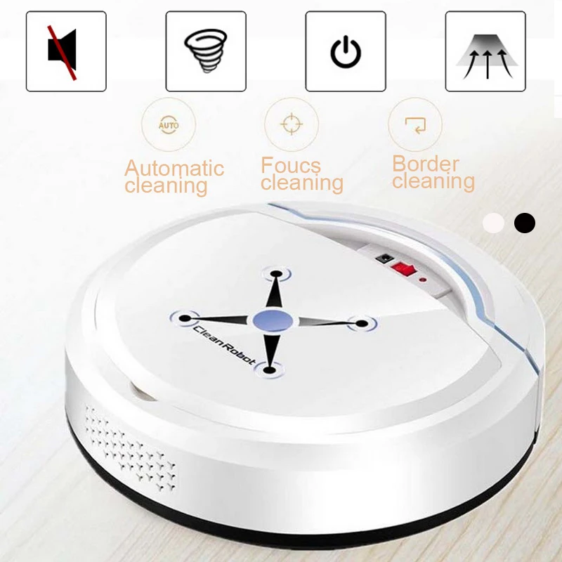 Intelligent Automatic Sweeping Robot Vacuum Cleaner USB Rechargeable Auto Smart Robot Floor Cleaning Vacuum Cleaner Aspiradora
Intelligent Automatic Sweeping Robot Vacuum Cleaner USB Rechargeable Auto Smart Robot Floor Cleaning Vacuum Cleaner Aspiradora