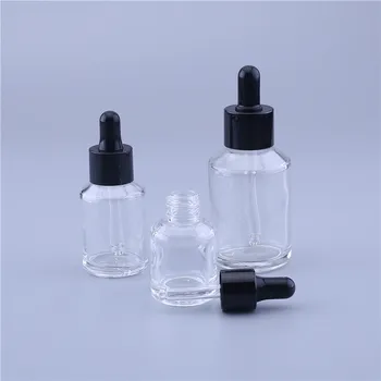 10PCS Transparent Oblique shoulder Glass Dropper Bottle 15ml 30ml 60ml Clear Essential Oil with Black dropper cap
10PCS Transparent Oblique shoulder Glass Dropper Bottle 15ml 30ml 60ml Clear Essential Oil with Black dropper cap