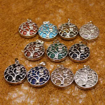 6PCS Women Fashion Necklace Pendant For Wholesale Owl Tree of Life Healing Power Pendulum Fine Jewelery Suspension Making Gift
6PCS Women Fashion Necklace Pendant For Wholesale Owl Tree of Life Healing Power Pendulum Fine Jewelery Suspension Making Gift