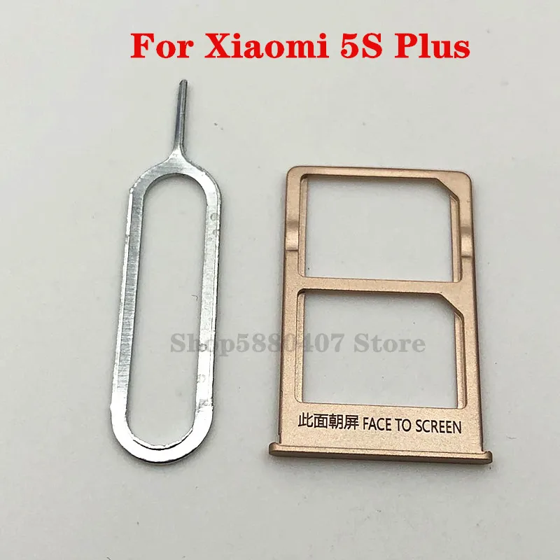 10pcs Original TF SIM Card Tray For Xiaomi 5S Plus 5SP SD/SIM TF Card Holder Tray Reader Cover Replacement
10pcs Original TF SIM Card Tray For Xiaomi 5S Plus 5SP SD/SIM TF Card Holder Tray Reader Cover Replacement