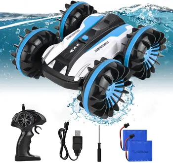 Waterproof Remote Control Car Boat 2.4G Radio Controlled Stunt RC Cars Rechargeable All Terrain RC Truck Gifts Toys for Boy Kids
Waterproof Remote Control Car Boat 2.4G Radio Controlled Stunt RC Cars Rechargeable All Terrain RC Truck Gifts Toys for Boy Kids