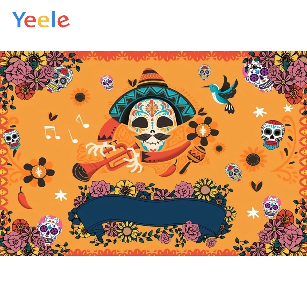 Yeele Mexico Day of the Dead Backdrop Photography Background For Photo Studio Vinyl Photophone Photozone Photocall Decoration
Yeele Mexico Day of the Dead Backdrop Photography Background For Photo Studio Vinyl Photophone Photozone Photocall Decoration