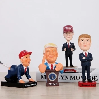 Cartoon Character Statue USA President Donald Trump Creative Resin Figure Decoration Model commemorative doll Home Decoration
Cartoon Character Statue USA President Donald Trump Creative Resin Figure Decoration Model commemorative doll Home Decoration