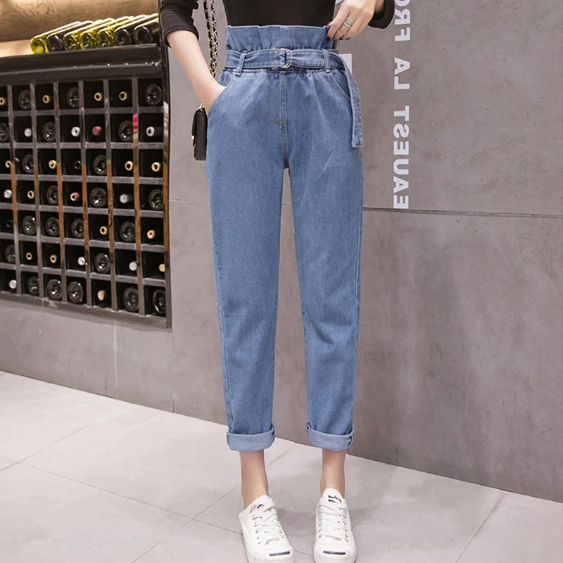 Women Jeans Denim Pants 2019 Spring Summer Fashion Female Vintage Loose Casual Elastic Waist Jeans Demin Straight Pant Trousers
Women Jeans Denim Pants 2019 Spring Summer Fashion Female Vintage Loose Casual Elastic Waist Jeans Demin Straight Pant Trousers