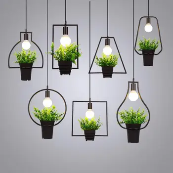 Modern LED Iron Plant Pendant Lamp Retro Loft Cafe Hanging Light Modern Lighting Fixtures Nordic Minimalist Lamp
Modern LED Iron Plant Pendant Lamp Retro Loft Cafe Hanging Light Modern Lighting Fixtures Nordic Minimalist Lamp