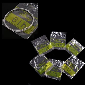 6Pcs 150XL / .009in Pure Nickel Acoustic Guitar Strings Set for Fender Sound is clear and bright Guitar Parts & Accessories
6Pcs 150XL / .009in Pure Nickel Acoustic Guitar Strings Set for Fender Sound is clear and bright Guitar Parts & Accessories