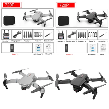 2pcs E88 Pro RC Drone w/ 720P Camera Live Video GPS Return Home Quadcopter with Wide-Angle Camera, Follow Me, Altitude Hold
2pcs E88 Pro RC Drone w/ 720P Camera Live Video GPS Return Home Quadcopter with Wide-Angle Camera, Follow Me, Altitude Hold
