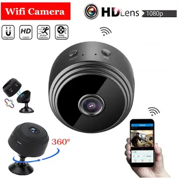 1080P A9 Mini Camera Wifi Wireless Action Smart Home Security Camera P2P Micro Camcorder Video Recorder Remote Monitor Phone App
1080P A9 Mini Camera Wifi Wireless Action Smart Home Security Camera P2P Micro Camcorder Video Recorder Remote Monitor Phone App