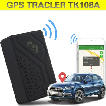 GPS Vehicle Tracker GPS108A Waterproof Tracking Device TK108A Add Powerful Magnetic Rear Cover With Geo-fence/Over Speed Alarm
GPS Vehicle Tracker GPS108A Waterproof Tracking Device TK108A Add Powerful Magnetic Rear Cover With Geo-fence/Over Speed Alarm