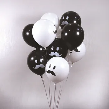 12inch 100pcs/lot Black White Moustache Beard Balloons Air Balls Wedding Party Home Decoration Birthday Balloons Kids Favor
12inch 100pcs/lot Black White Moustache Beard Balloons Air Balls Wedding Party Home Decoration Birthday Balloons Kids Favor
