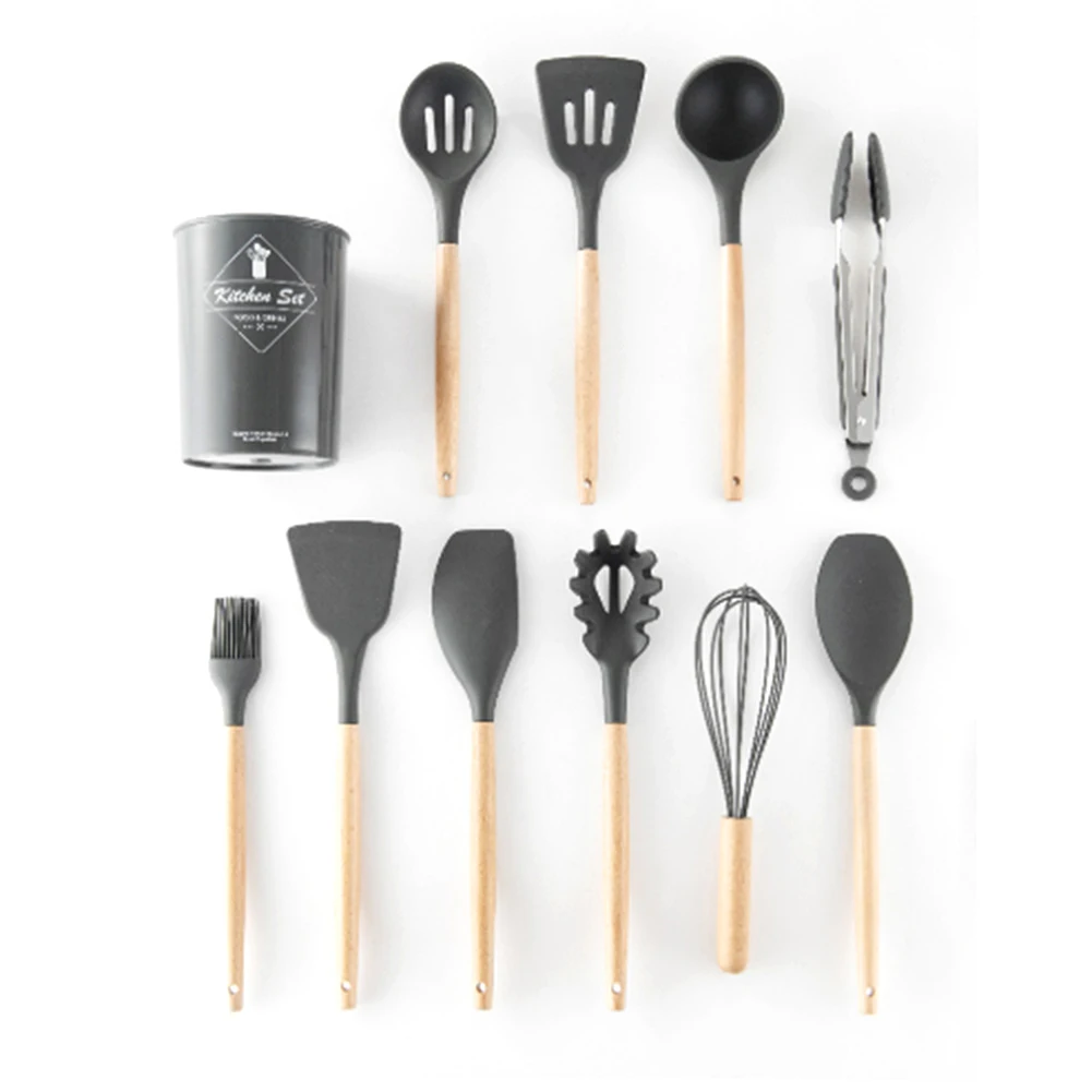 8/9/11pcs Silicone Kitchenware Non-stick Cookware Cooking Tool Spatula Ladle Egg Beaters Shovel Spoon Soup Kitchen Utensils Set
8/9/11pcs Silicone Kitchenware Non-stick Cookware Cooking Tool Spatula Ladle Egg Beaters Shovel Spoon Soup Kitchen Utensils Set