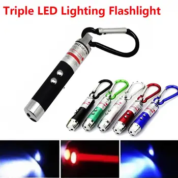 Portable Laser Light Keychain LED Flashlight Multi Function Funny Toy Pointer Pen Super Bright Mouse Animation Military 3 in 1
Portable Laser Light Keychain LED Flashlight Multi Function Funny Toy Pointer Pen Super Bright Mouse Animation Military 3 in 1