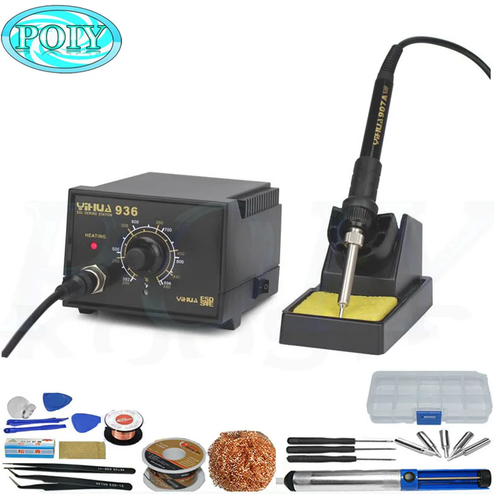 110V/220V Anti static electric welding machine Lead Free Temperature Controlled Soldering Station Rework Soldering Iro
110V/220V Anti static electric welding machine Lead Free Temperature Controlled Soldering Station Rework Soldering Iro