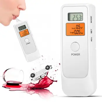Dual Screen Alcohol Tester LCD Display Digital Breath Analyzer Breathtester Voice Alarm Skin Care for care l
Dual Screen Alcohol Tester LCD Display Digital Breath Analyzer Breathtester Voice Alarm Skin Care for care l
