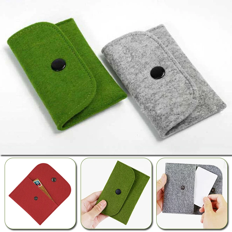 1PC Thin Wallet Solid Square Felt Mini Coin Purse Small Bag Wallet Girl Purse Pouch Bag Organizer Business Bank Card Holder
1PC Thin Wallet Solid Square Felt Mini Coin Purse Small Bag Wallet Girl Purse Pouch Bag Organizer Business Bank Card Holder