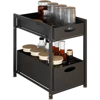 Kitchen Sink Storage Rack, Floor Type Shelf, Multi-functional Double-layer Toilet, Iron Cabinet Rack
Kitchen Sink Storage Rack, Floor Type Shelf, Multi-functional Double-layer Toilet, Iron Cabinet Rack