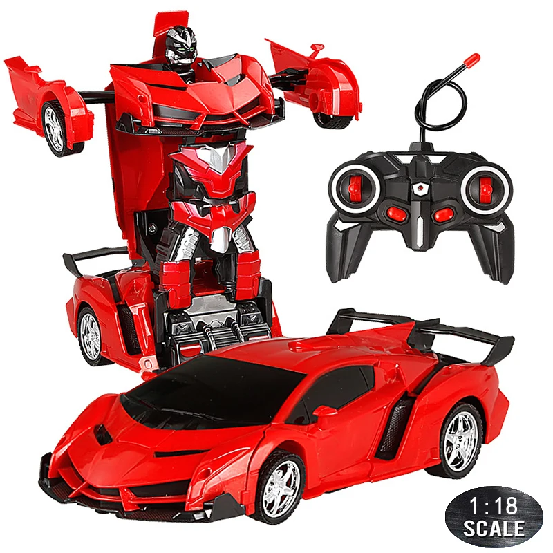 24CM 1:18 RC Car One Key Transformation Transformer Robot Toy Electric Deformation Remote Controlled Toys Cars for Children F02
24CM 1:18 RC Car One Key Transformation Transformer Robot Toy Electric Deformation Remote Controlled Toys Cars for Children F02