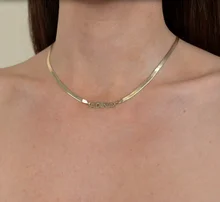 2021 Custom Name Necklace Custom Snake Chain Necklace Stainless Steel Snake Choker Personalized Necklace for Women Girl Jewelry
2021 Custom Name Necklace Custom Snake Chain Necklace Stainless Steel Snake Choker Personalized Necklace for Women Girl Jewelry