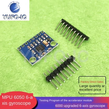 Free Ship 1pcs Mpu6050 6000 Upgraded 6-Axis Gyroscope Accelerometer Module Test Program
Free Ship 1pcs Mpu6050 6000 Upgraded 6-Axis Gyroscope Accelerometer Module Test Program