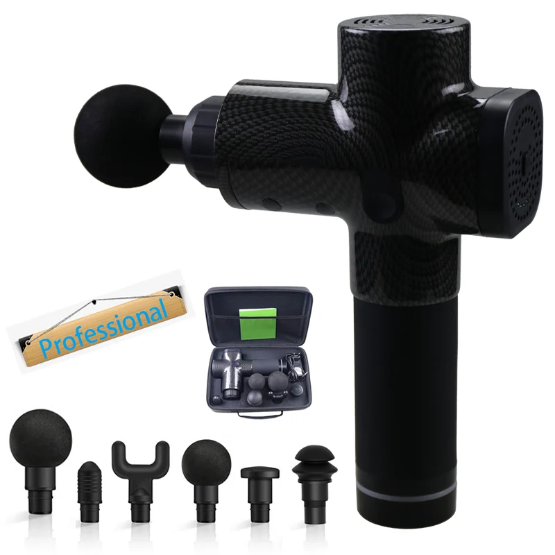 Deep tissue Muscle Massage Gun Handheld Massager Helps Relieve Muscle Soreness and Stiffness
Deep tissue Muscle Massage Gun Handheld Massager Helps Relieve Muscle Soreness and Stiffness