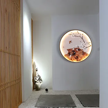 Chinese Classical LED Wall Lamp Lighting Modern Asia Art Design Restaurant Tea Room Round Wall Light Corridor Home Decor Lights
Chinese Classical LED Wall Lamp Lighting Modern Asia Art Design Restaurant Tea Room Round Wall Light Corridor Home Decor Lights