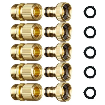 Garden Hose Quick Connector for Easy Connection Of Hose Threaded Joints for Both Men and Women
Garden Hose Quick Connector for Easy Connection Of Hose Threaded Joints for Both Men and Women