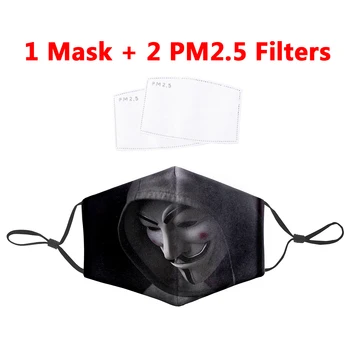 Face Mask V for Vendetta Joker Masks Protective PM2.5 Filter Mouth-Muffle Washable Anti Dust Face Mask Bacteria Proof Flu Mask
Face Mask V for Vendetta Joker Masks Protective PM2.5 Filter Mouth-Muffle Washable Anti Dust Face Mask Bacteria Proof Flu Mask