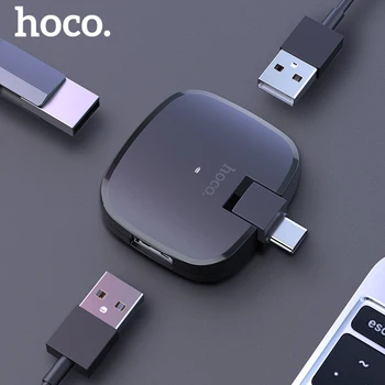 HOCO Type C HUB 3 Port USB-C to USB Splitter Converter OTG Adapter Cable for Macbook Pro iMac PC Laptop Notebook Accessories
HOCO Type C HUB 3 Port USB-C to USB Splitter Converter OTG Adapter Cable for Macbook Pro iMac PC Laptop Notebook Accessories