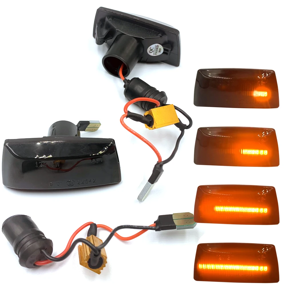 2pcs Dynamic Side Marker Turn Signal Light Sequential Blinker For Opel Insignia For Astra/Zafira 05-24 Corsa For Chevrolet Cruze
2pcs Dynamic Side Marker Turn Signal Light Sequential Blinker For Opel Insignia For Astra/Zafira 05-24 Corsa For Chevrolet Cruze