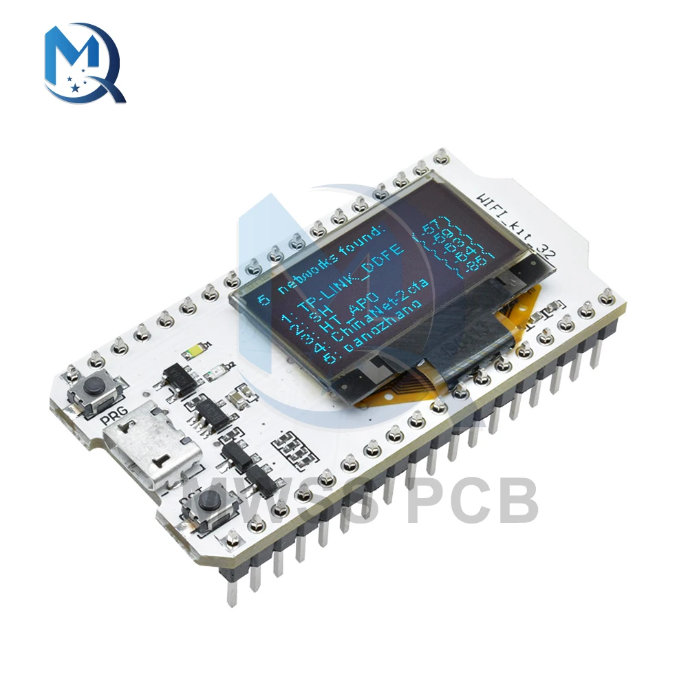 ESP32 0 96 дюймовый синий OLED цифровой дисплей Bluetooth WIFI комплект 32 модуля CP2102