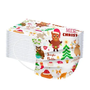 10/20/30/40pcs Child Face Masks Disposable Face Mask Christmas Print 3ply Ear Loop Protective Mouth Mask Mascarillas Infantiles
10/20/30/40pcs Child Face Masks Disposable Face Mask Christmas Print 3ply Ear Loop Protective Mouth Mask Mascarillas Infantiles
