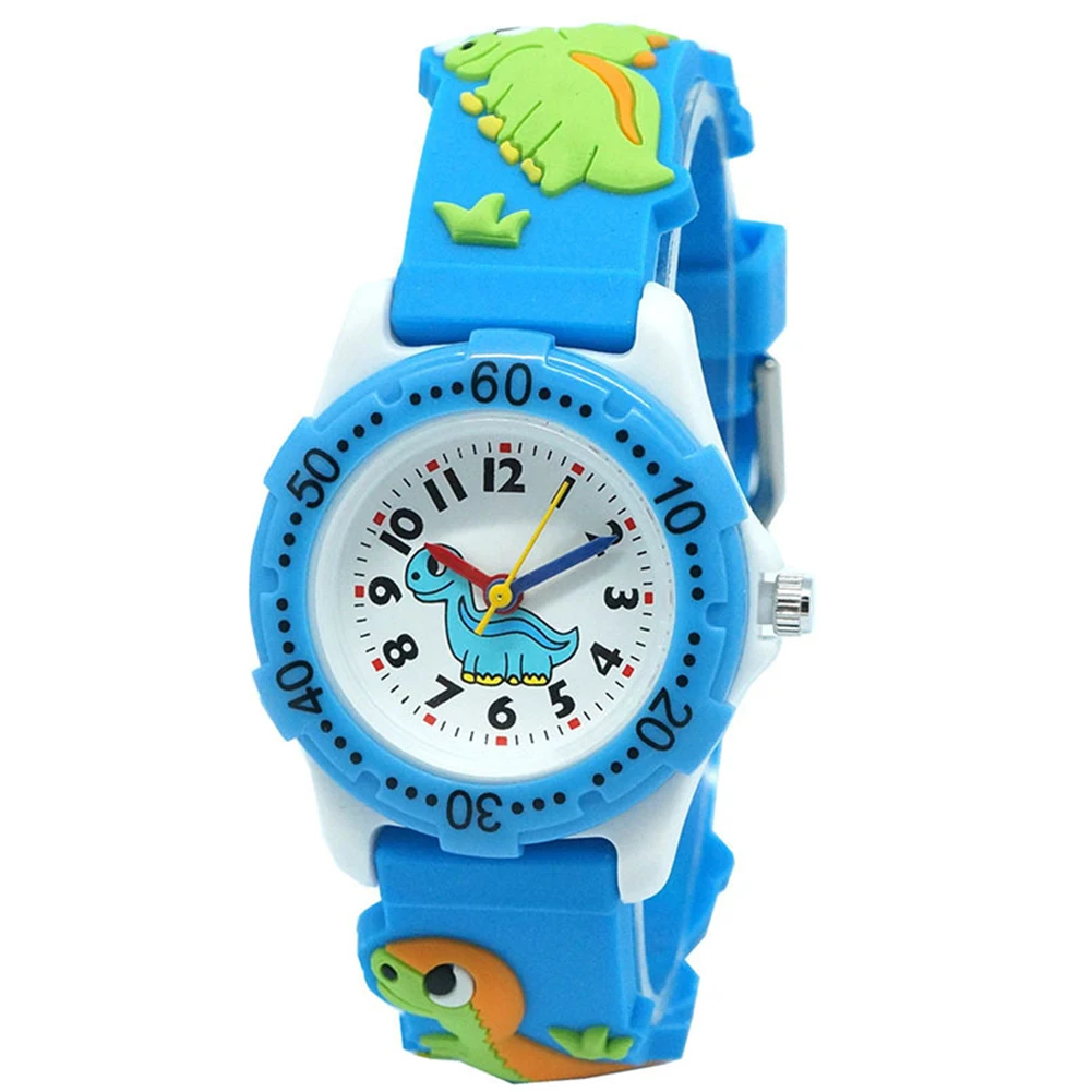 3D Cartoon Pattern Plastic Kids Children Round Watch Dinosaur 30M Waterproof Dial Analog Quartz Movement
3D Cartoon Pattern Plastic Kids Children Round Watch Dinosaur 30M Waterproof Dial Analog Quartz Movement