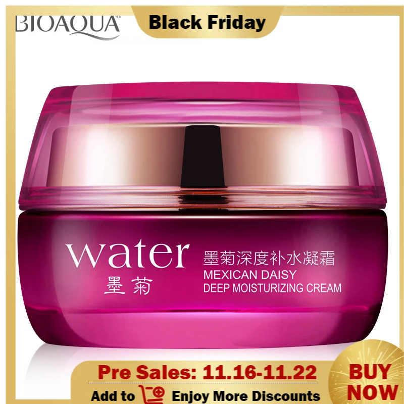 BIOAQUA Skin Care Mexican Daisy Deep Moisturizing Cream Anti-aging Anti-wrinkle Lock Water Replenishment Tender Face Skin Cream
BIOAQUA Skin Care Mexican Daisy Deep Moisturizing Cream Anti-aging Anti-wrinkle Lock Water Replenishment Tender Face Skin Cream