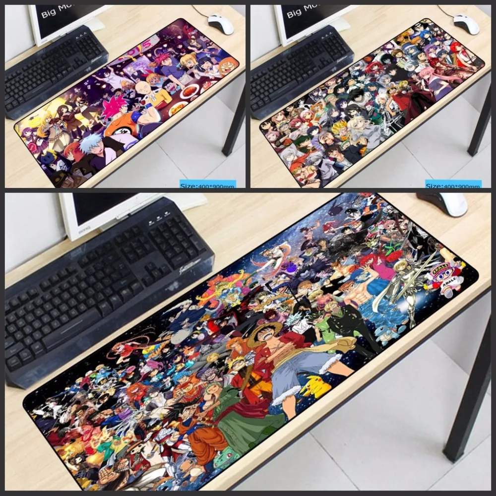 Mairuig One Piece Anime Gaming Mouse Pad Black Locking Edge Desk Keyboard Mouse Mat Rug Large Game Mousepad Gamer for CSGO Dota
Mairuig One Piece Anime Gaming Mouse Pad Black Locking Edge Desk Keyboard Mouse Mat Rug Large Game Mousepad Gamer for CSGO Dota