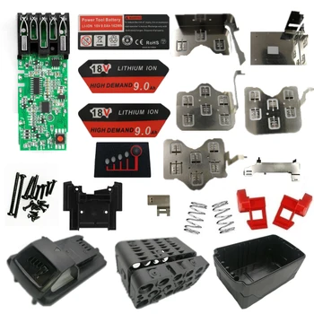 M18 Li-ion Battery Plastic Case PCB Charging Protection Circuit Board For Milwaukee M18 18V 9Ah Sticker Label Shell Housing
M18 Li-ion Battery Plastic Case PCB Charging Protection Circuit Board For Milwaukee M18 18V 9Ah Sticker Label Shell Housing