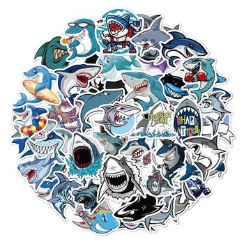 50pcs/Pack Kids Cute Animal Shark Funny Stickers Waterproof Skateboard Suitcase Phone Luggage Laptop Stickers Classic Toys
50pcs/Pack Kids Cute Animal Shark Funny Stickers Waterproof Skateboard Suitcase Phone Luggage Laptop Stickers Classic Toys