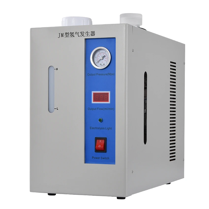 

JM500 Hydrogen Generator Portable Hydrogen Gas Generating Equipment 99.999% Pure Hydrogen Generator 220V 260W 0.4MPa 0-500ml/min