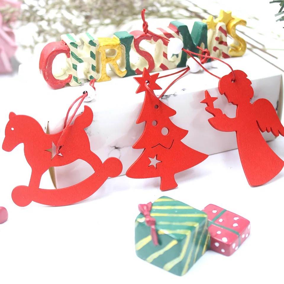 6pcs Wooden Sign Christmas Snowflake Elk Bells Pendants Ornament Solid Color DIY Wood Craft Christmas Tree Hanging Ornaments Dec
6pcs Wooden Sign Christmas Snowflake Elk Bells Pendants Ornament Solid Color DIY Wood Craft Christmas Tree Hanging Ornaments Dec