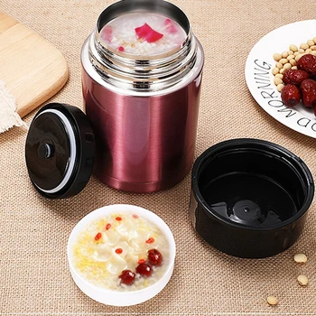 Stainless Steel Vacuum Flasks Roast Stew Pot Thermos Insulation Lunch Box Portable Food Containers Bento Box For Picnic School
Stainless Steel Vacuum Flasks Roast Stew Pot Thermos Insulation Lunch Box Portable Food Containers Bento Box For Picnic School
