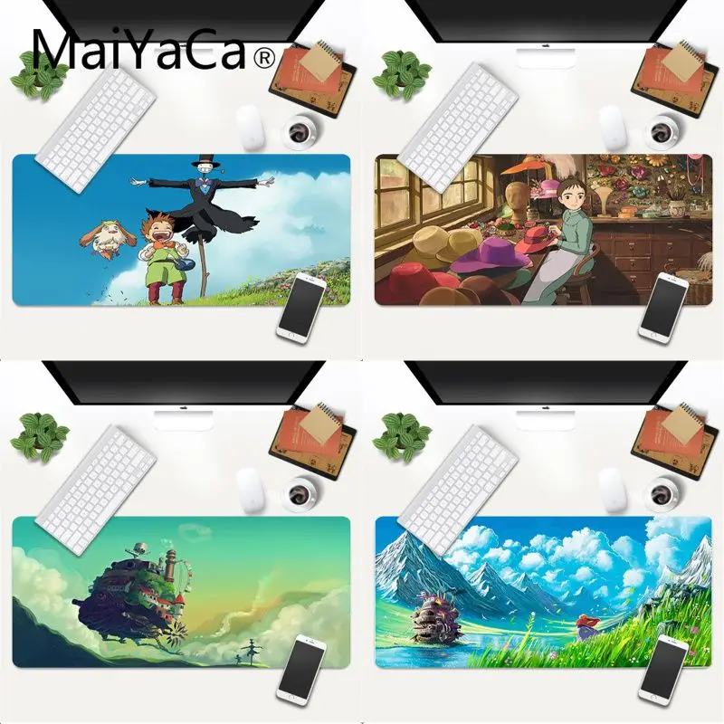 MaiYaCa Beautiful Anime Howl's Moving Castle anime Beautiful Anime Mouse Mat Gaming Mouse Mat xl xxl 700x300mm as Christmas gift
MaiYaCa Beautiful Anime Howl's Moving Castle anime Beautiful Anime Mouse Mat Gaming Mouse Mat xl xxl 700x300mm as Christmas gift