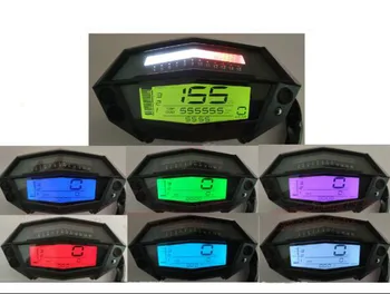 7 Colors 1-6 Files Motorcycle Tachometer Hour Meter Digital ABS Speedometer Gear Indicator Motorcycle Parts for Kawasaki Z1000
7 Colors 1-6 Files Motorcycle Tachometer Hour Meter Digital ABS Speedometer Gear Indicator Motorcycle Parts for Kawasaki Z1000