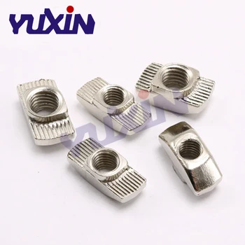 T-nut M3 M4 M5 M6 M8 Hammer Head T Nut Fasten Slot Nut Connector Nickel Plated For 20 30 40 45 EU Aluminum Extrusion Profile
T-nut M3 M4 M5 M6 M8 Hammer Head T Nut Fasten Slot Nut Connector Nickel Plated For 20 30 40 45 EU Aluminum Extrusion Profile