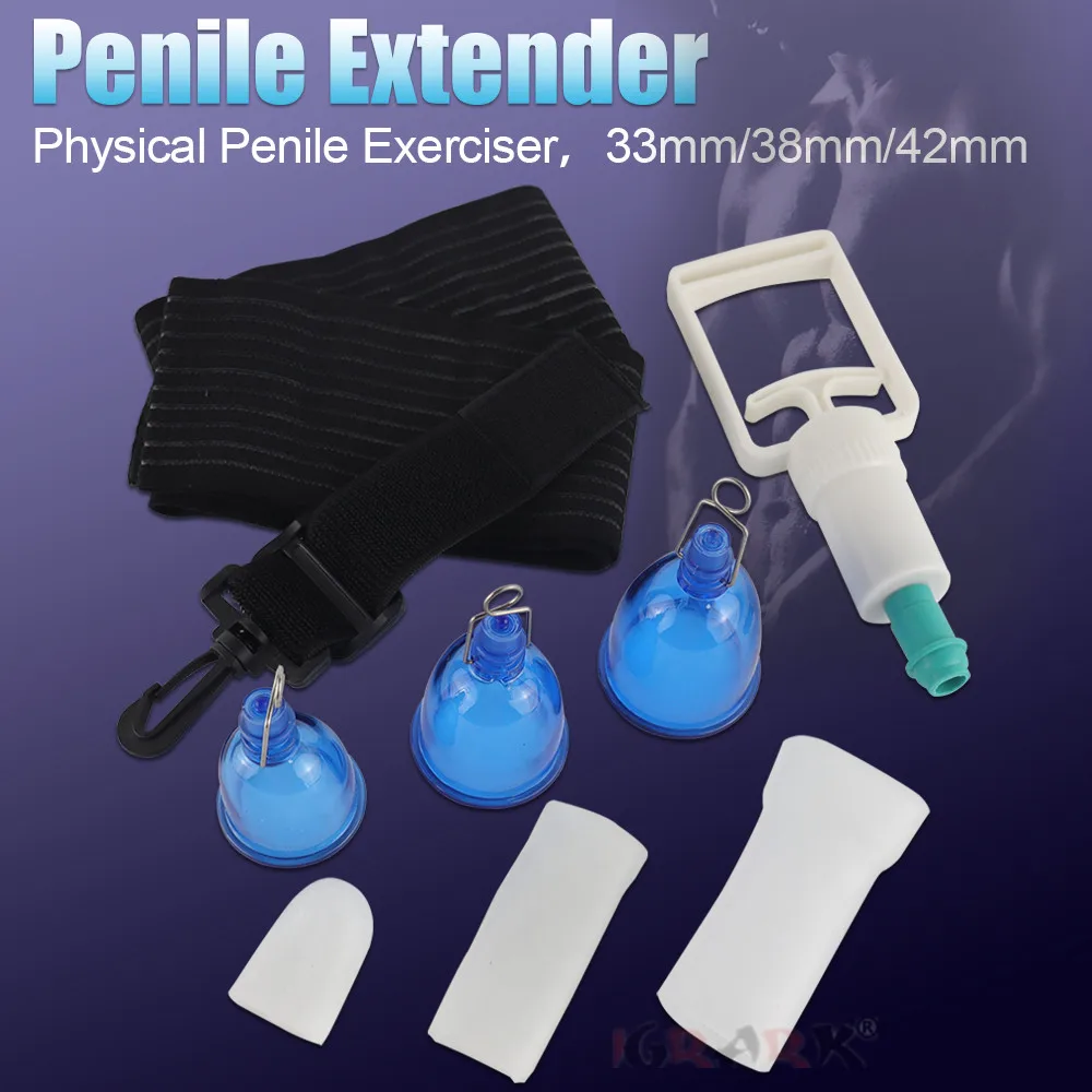 Belt Sleeve Penis Extender Stretcher Dick Hanger Penile Vacuum Pump Cock Enlargenment Size Master Sex Toys For Men Enhancement | Красота и