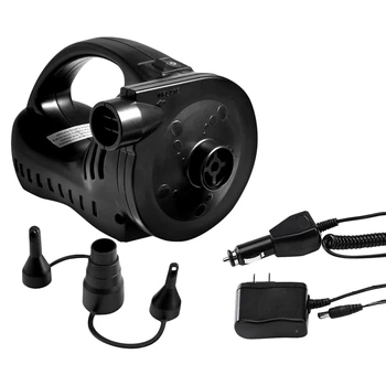 Rechargeable Portable Electric Air Pump for Inflatables Raft Bed Boat with 3 Nozzles US Plug
Rechargeable Portable Electric Air Pump for Inflatables Raft Bed Boat with 3 Nozzles US Plug