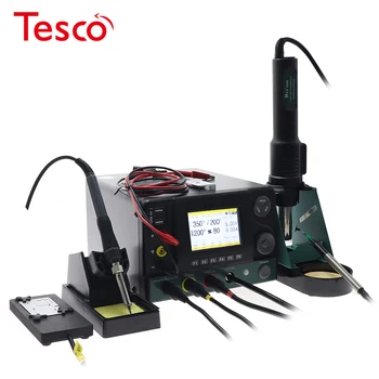 DES H95 5 in 1 BGA rework station vacuum suction pen CPU desoldering preheating platform 0-20V 0-5A power supply