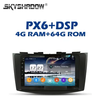 PX6 Car DVD Player DSP IPS Android 9.0 4GB RAM + 64GB GPS map RDS Auto radio wifi Bluetooth 5.0 For SUZUKI SWIFT 2011-2014 2015
PX6 Car DVD Player DSP IPS Android 9.0 4GB RAM + 64GB GPS map RDS Auto radio wifi Bluetooth 5.0 For SUZUKI SWIFT 2011-2014 2015